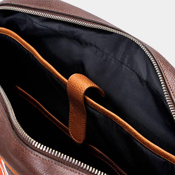 TAN & BROWN Zipper laptop bags USA