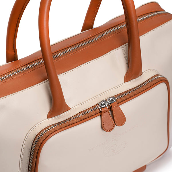 Cream & Orange premium Laptop Bag in USA