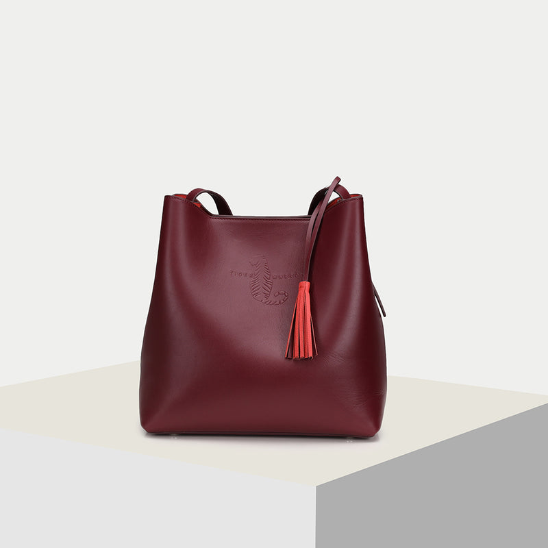 Burgundy Tote Bag USA