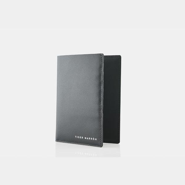 Black Leather passport cover