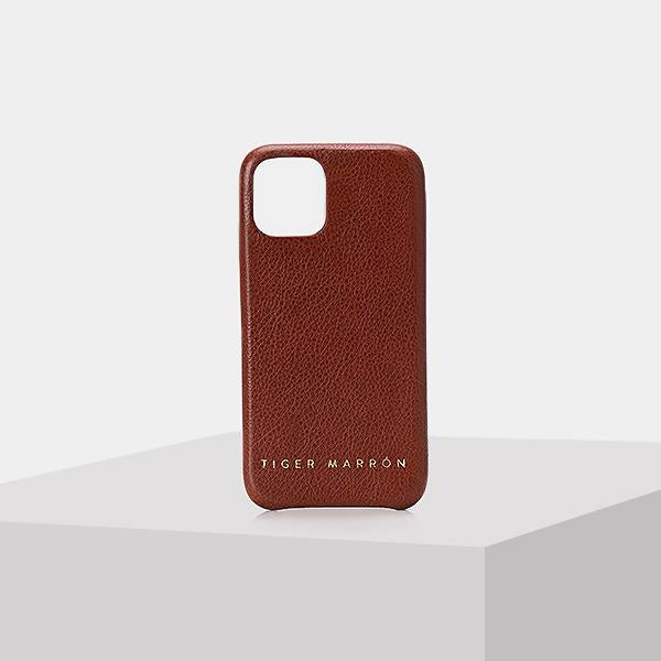 BRITISH TAN Leather phone cover