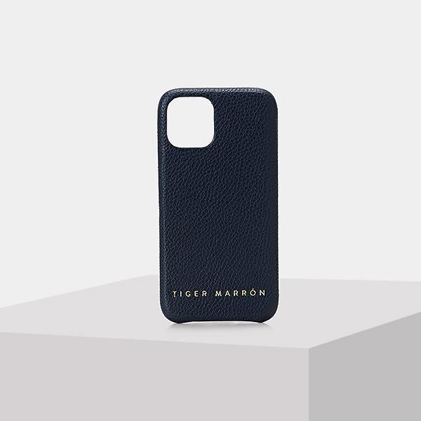 NAVY BLUE leather mobile case