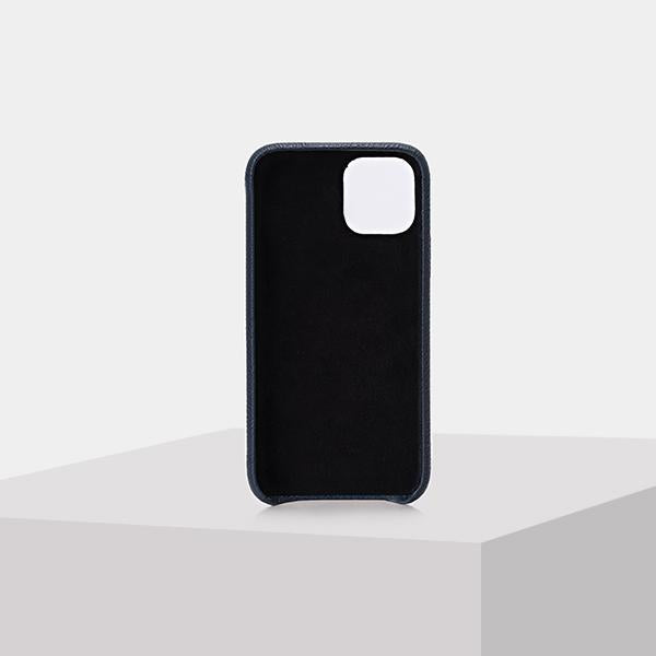NAVY BLUE leather mobile holder