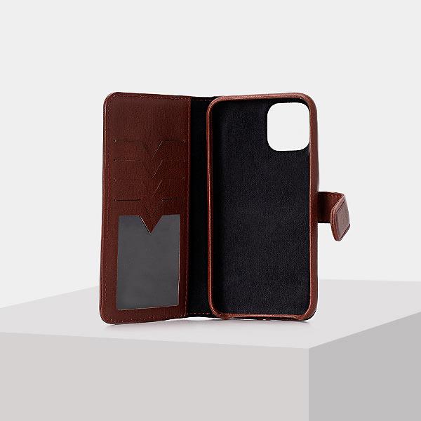 BRITISH TAN Leather mobile cover