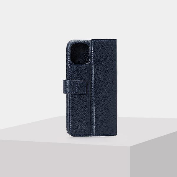 Navy blue Leather Mobile case