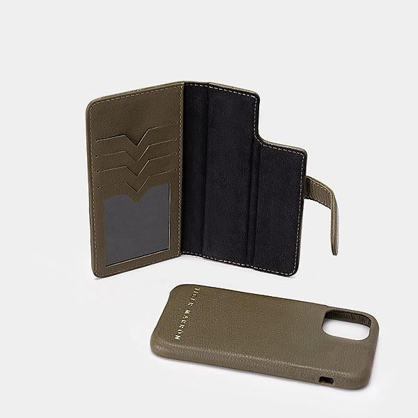 OLIVE GREEN Leather Mobile cover