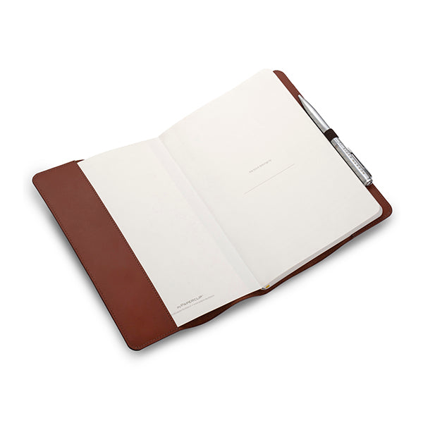 Clay brown Leather notebook holder
