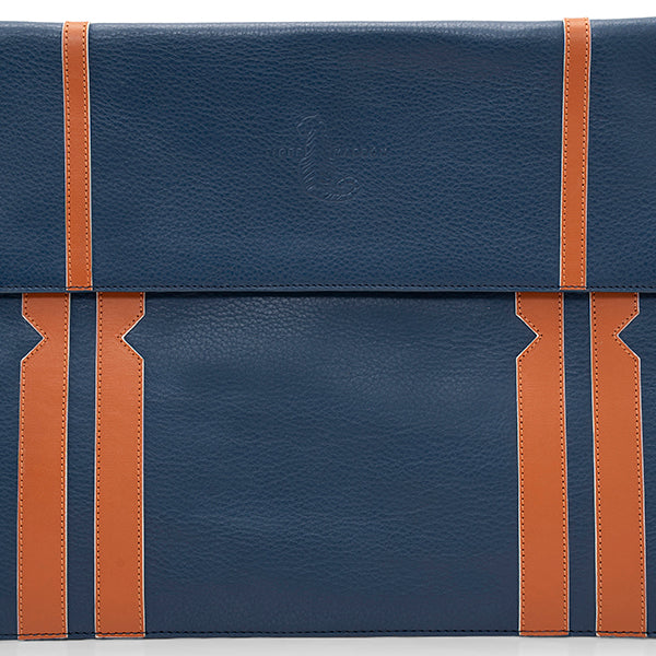 BLUE & TAN Laptop case USA