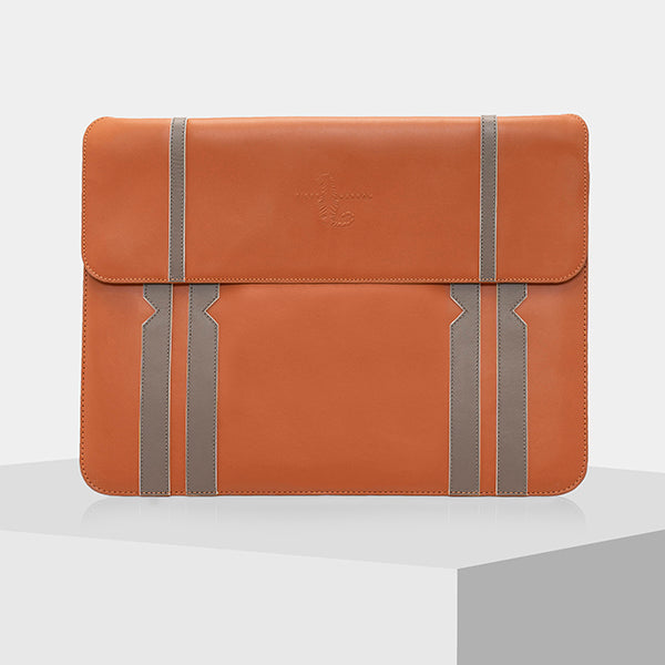 leather laptop sleeve