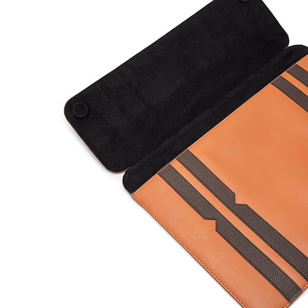 Tan and Black Laptop case USA