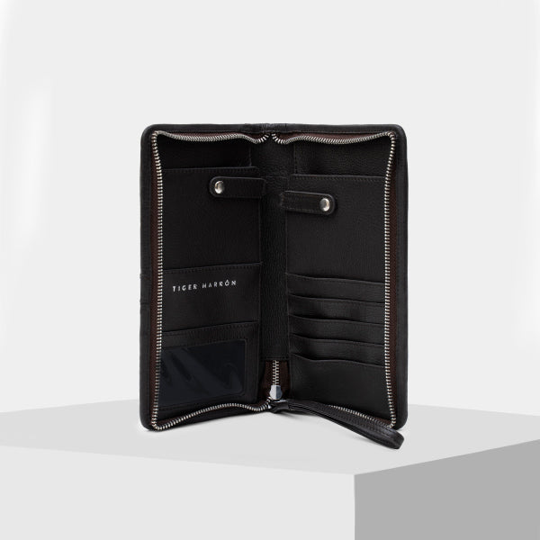 Brown Leather passport holder