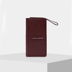 leather passport wallet