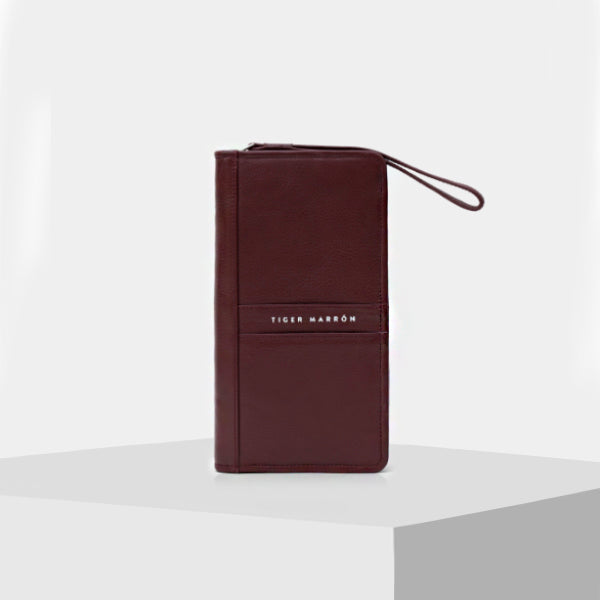 leather passport wallet