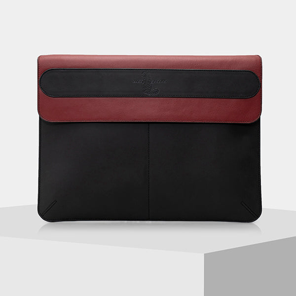 Luxury leather laptop sleeve USA