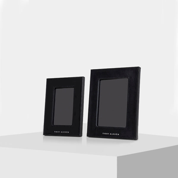 Black Leather Selfie stand