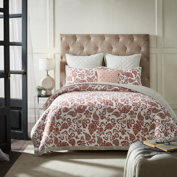 Floral Burst Quilted Bedspread