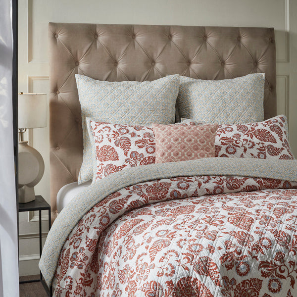 Floral Burst Quilted Bedspread