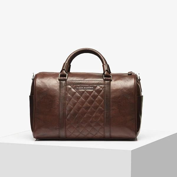 best leather duffle bag - Vintage Brown