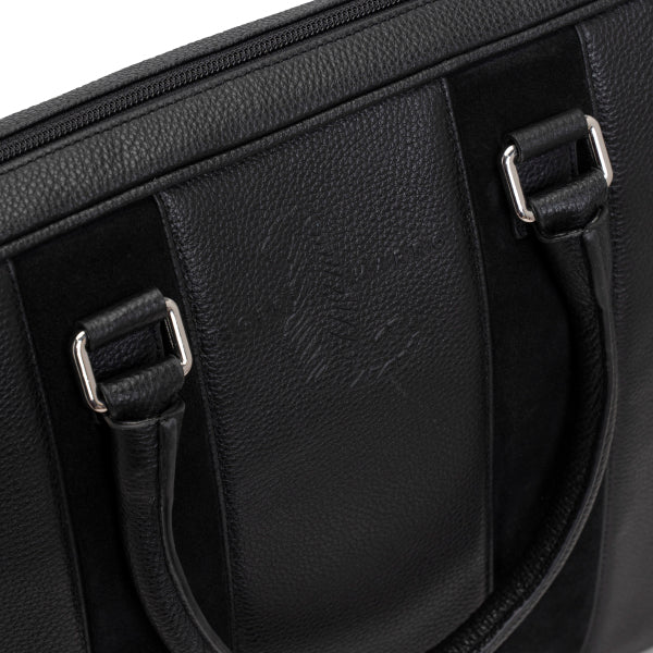 Black Nickel Hardware Laptop Bag USA