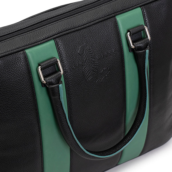 Premium Laptop Bag USA - BLACK & GREEN