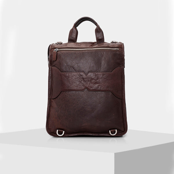 Men's Brown leather Backpacks USA