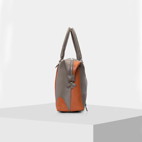 Grey and Orange designer Laptop bag USA
