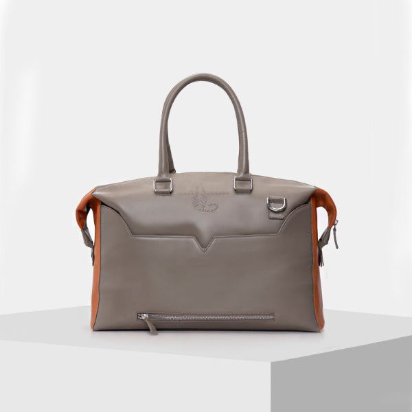 Grey and Orange Laptop bag USA