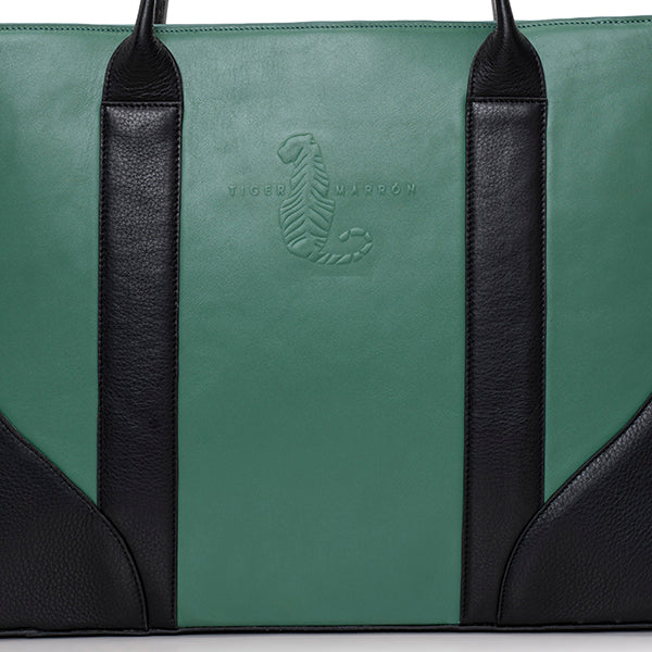 Green and Black Branded Laptop Bag USA