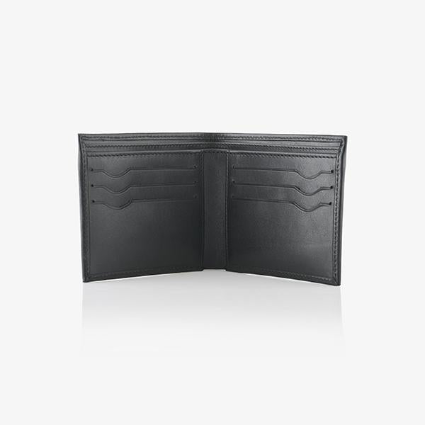 Black leather Card cases for men