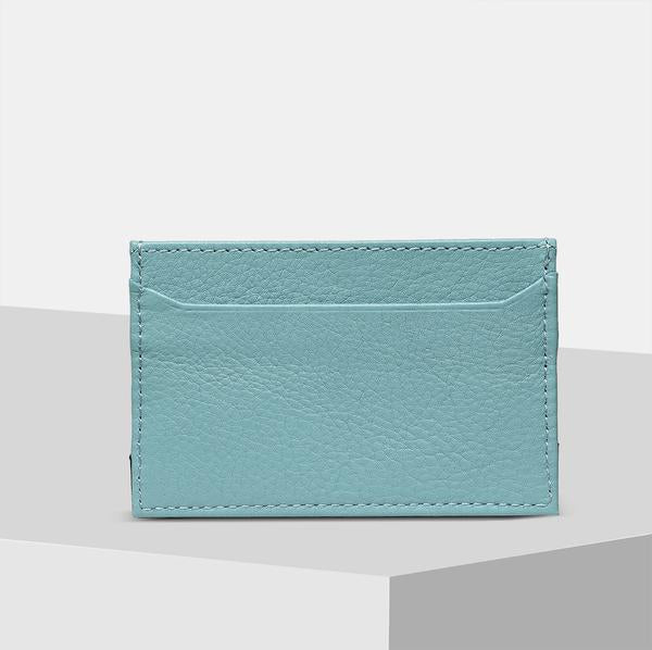 designer leather card holder for ladies