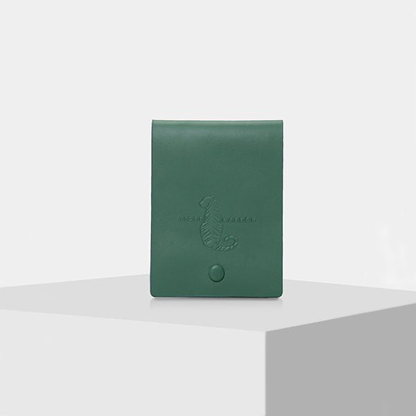 Bespoke Women Leather Wallet - Green