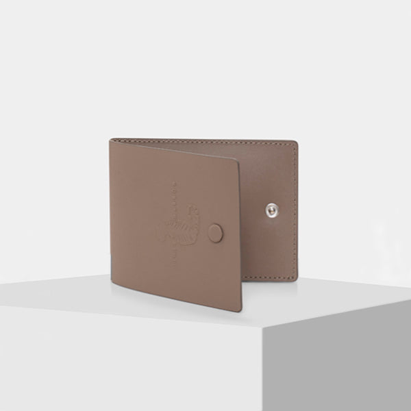 Soft Genuine Leather Wallet Brown