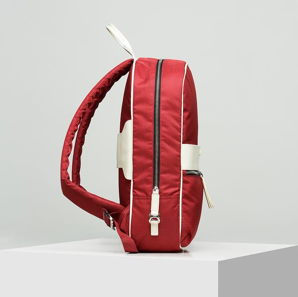 Red sturdy backpacks USA
