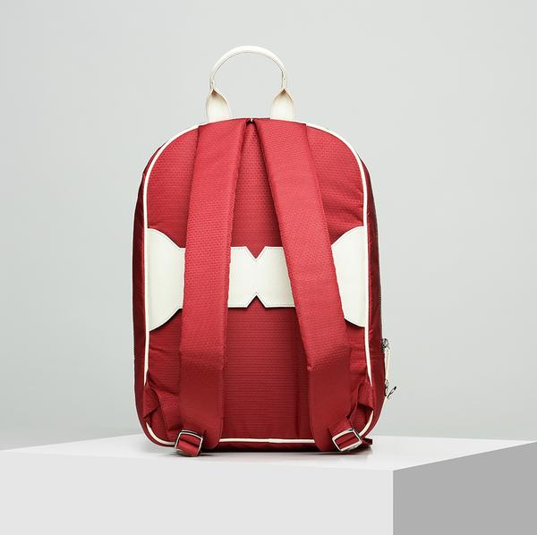 Red sturdy backpack USA