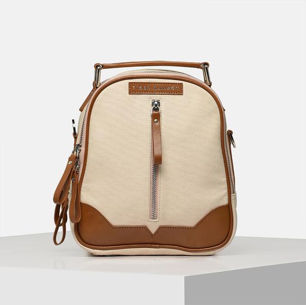 TAKE ME OUT - small leather backpack