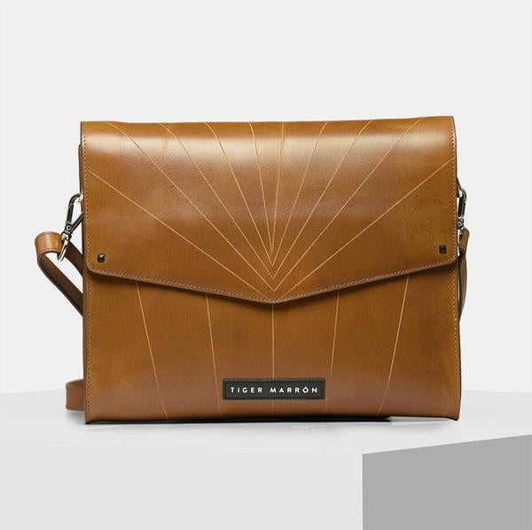 Brown Leather Crossbody Bag