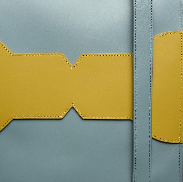 Blue & Mustard Yellow Backpacks USA