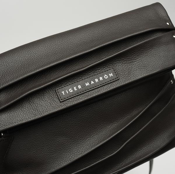 Dark Brown Leather side purse USA