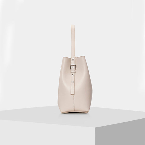 Cream & Burgundy Tote Bag USA
