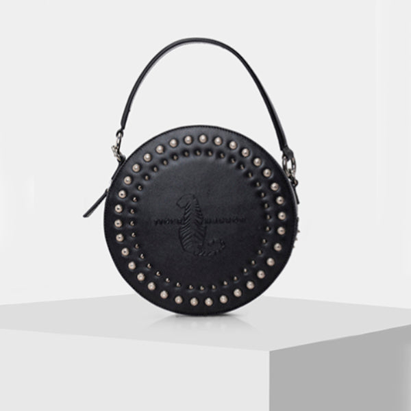 Black Leather Premium Crossbody Bag USA
