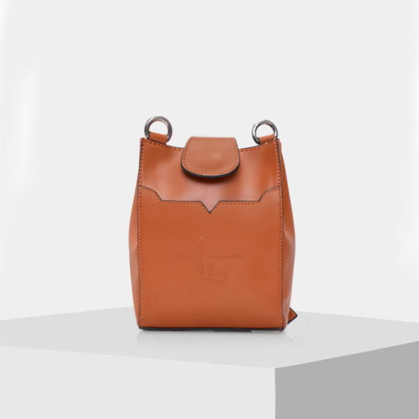 ORANGE  Leather Mobile Slings