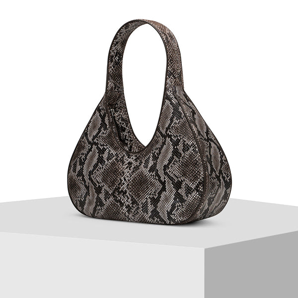 Brown Multi Leather Tote Bag Tiger Marrón 