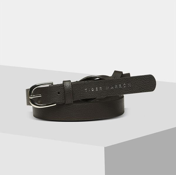 dark Brown stylish leather belt for women