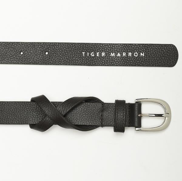 dark Brown designer leather belt for women