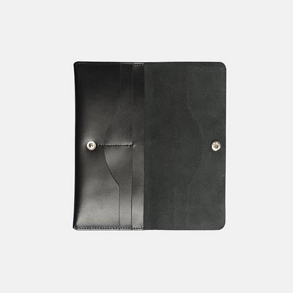 Women Softy Leather Wallet - Black