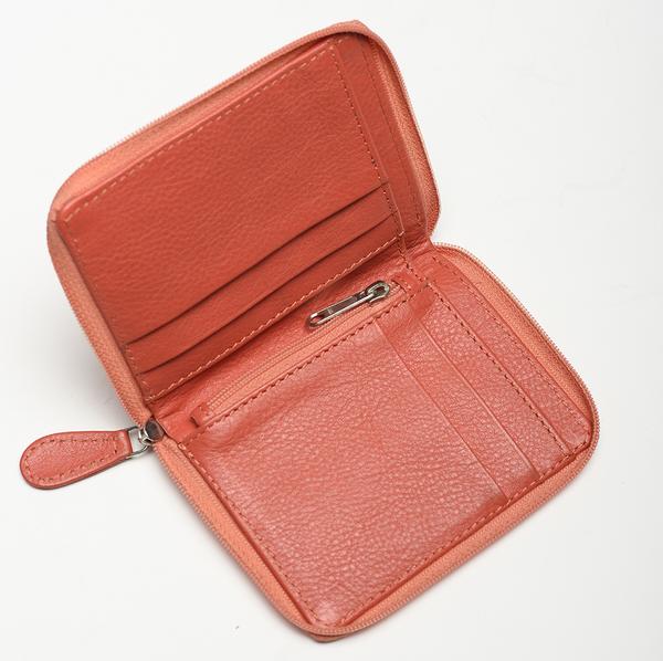 Women Leather Wallets - Corel & Brown