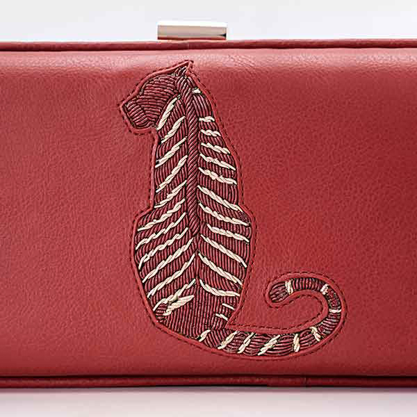 Red & Gold Clutch Bags USA